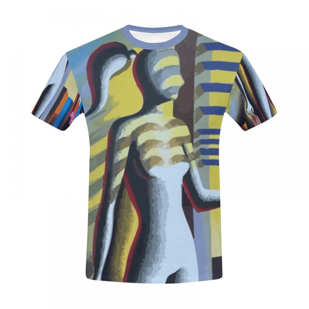 Camiseta Corta Chile Arte Pop Nuevo Día Hombre