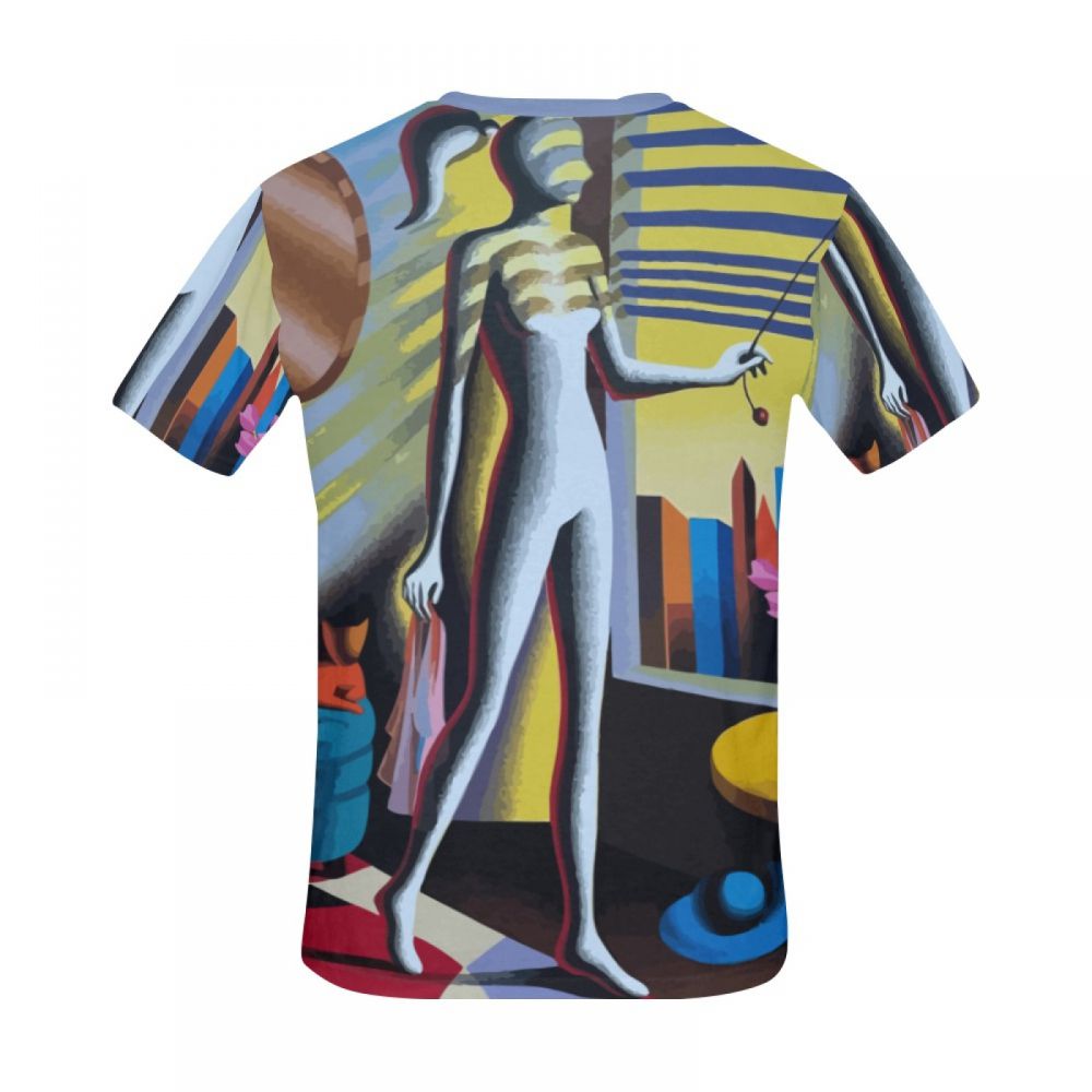 Camiseta Corta Chile Arte Pop Nuevo Día Hombre