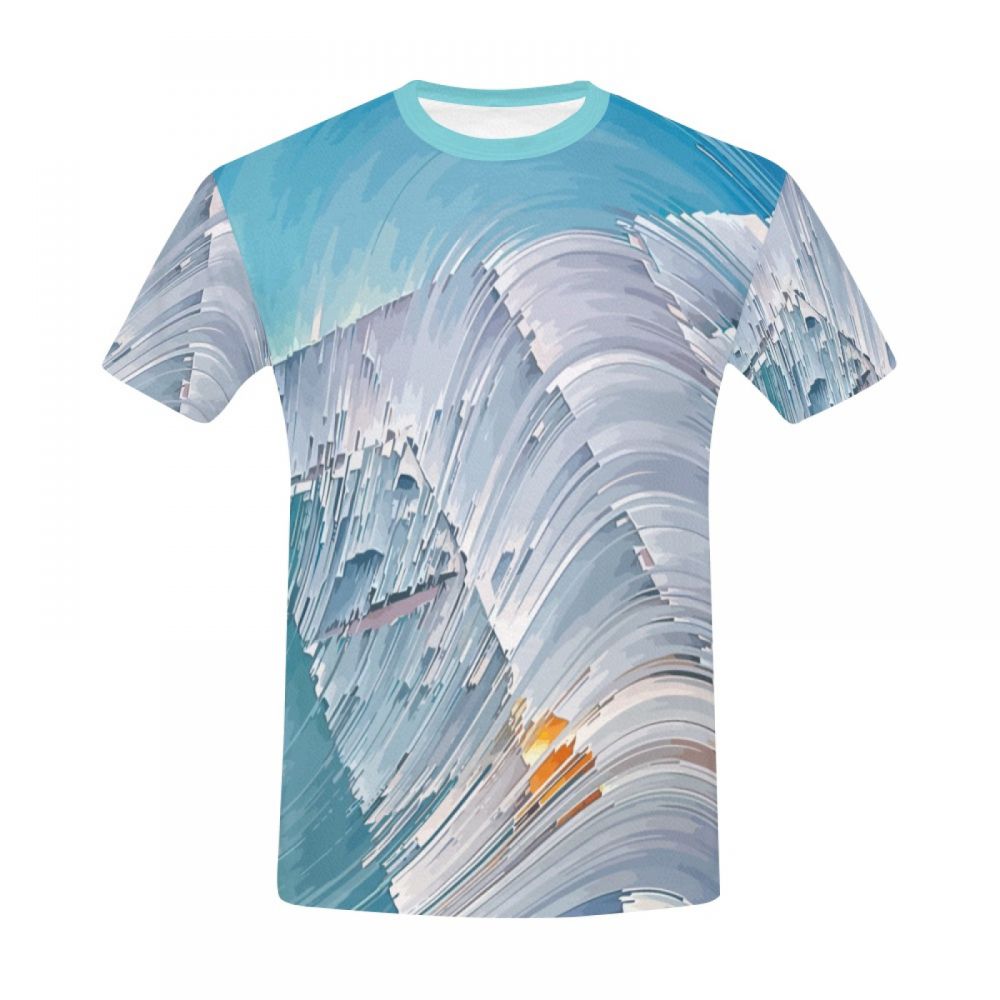 Camiseta Corta Chile Concha Maldiva De Arte Marino Hombre